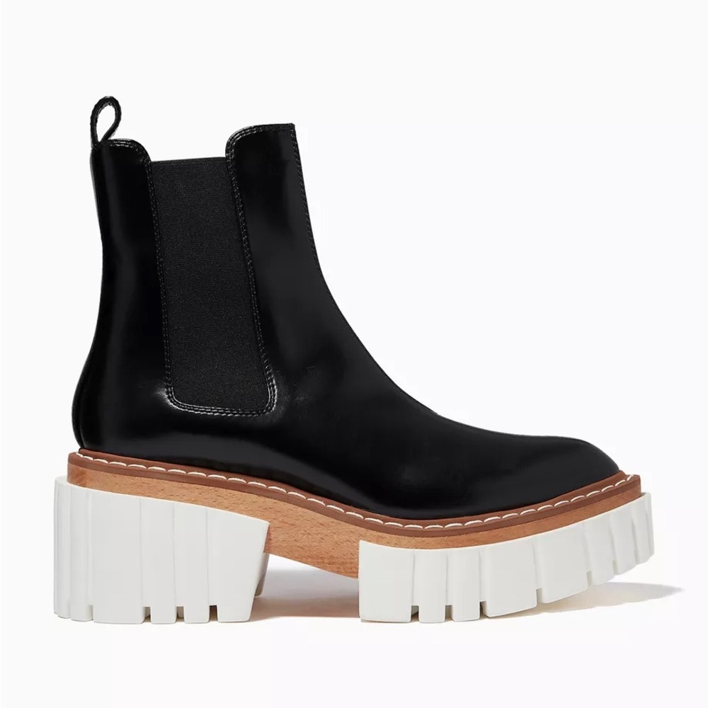 Stella McCartney Emilie Boots in Patent Alter Leather - Picture 7 of 11